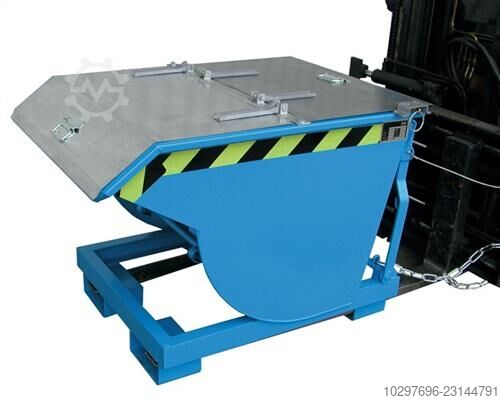Lid, galvanized, for self-tipping skip - 1 piece  