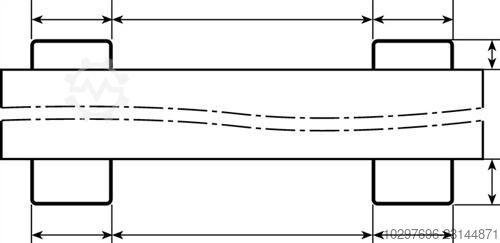 Tipping bottom container 0.7 m³ - 1 unit  