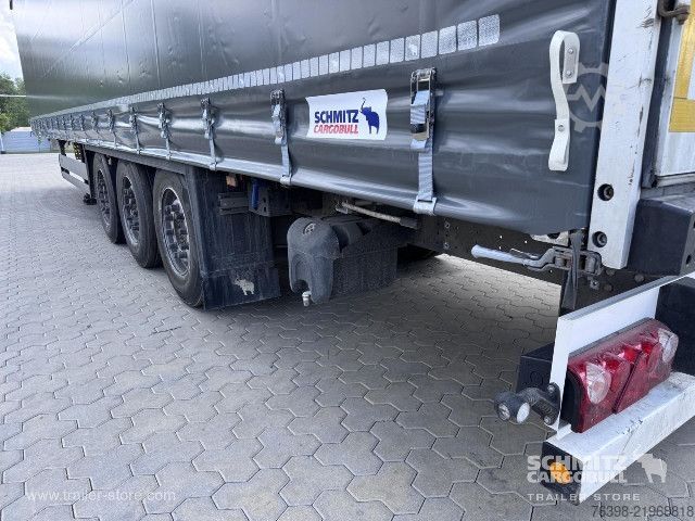 Auflieger mit Pritsche & Plane Schmitz Cargobull Curtainsider Standard