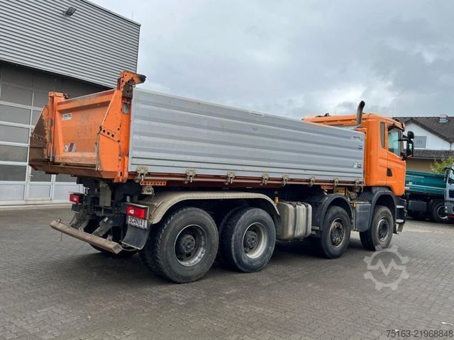 Kipper LKW SCANIA G 450 8x4 4-Achs Kipper Bordmatik