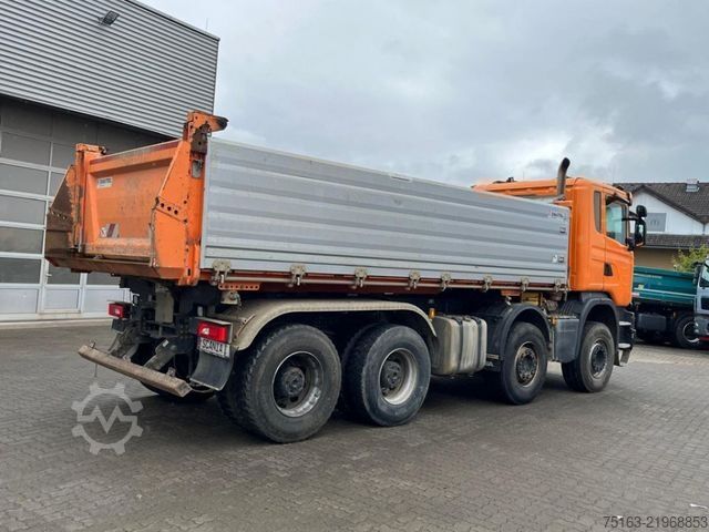 Dreiseitenkipper LKW SCANIA G 450 8x4 4-Achs Kipper Bordmatik