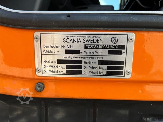 Dreiseitenkipper LKW SCANIA G 450 8x4 4-Achs Kipper Bordmatik