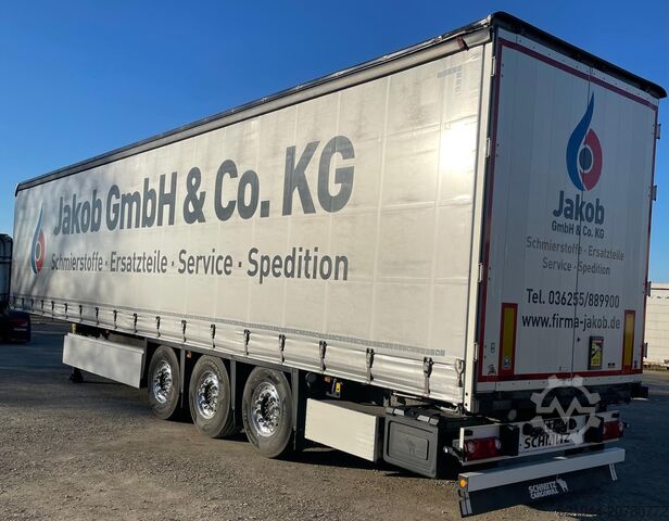 Auflieger mit Pritsche & Plane Schmitz Cargobull SCS 24/L 13,62 EB  SCB S3 Alcoa 2x Lift