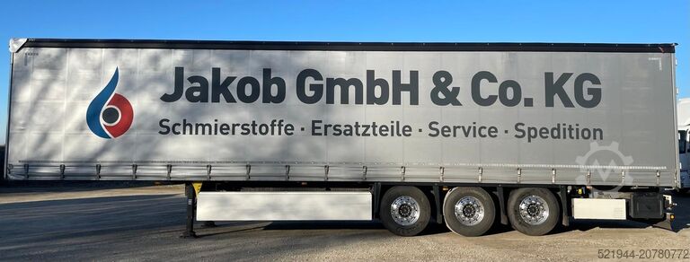 Auflieger mit Pritsche & Plane Schmitz Cargobull SCS 24/L 13,62 EB  SCB S3 Alcoa 2x Lift