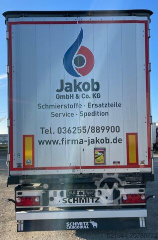 Auflieger mit Pritsche & Plane Schmitz Cargobull SCS 24/L 13,62 EB  SCB S3 Alcoa 2x Lift