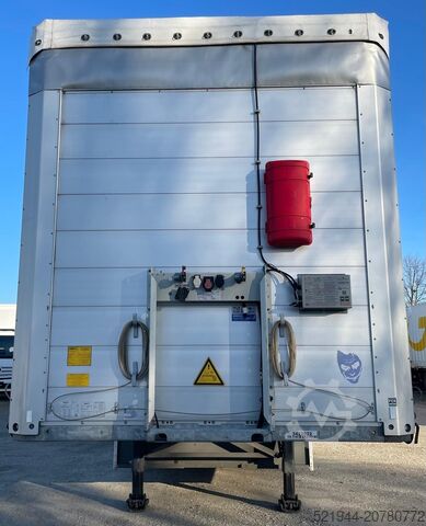 Auflieger mit Pritsche & Plane Schmitz Cargobull SCS 24/L 13,62 EB  SCB S3 Alcoa 2x Lift