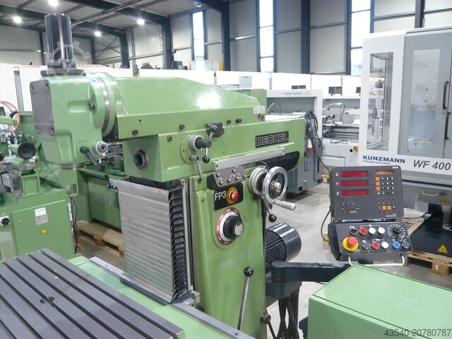 Werkzeugfräse Deckel FP3 Aktiv