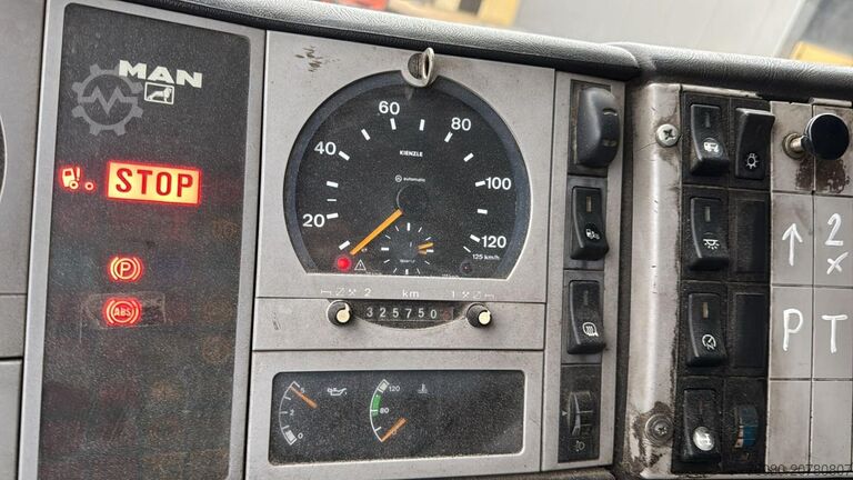 Abfallsammelfahrzeug MAN 18.285 (GARBAGE TRUCK / TOP CONDITION / 6 CYLIN...