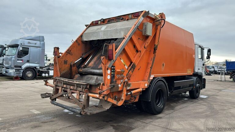Abfallsammelfahrzeug MAN 18.285 (GARBAGE TRUCK / TOP CONDITION / 6 CYLIN...