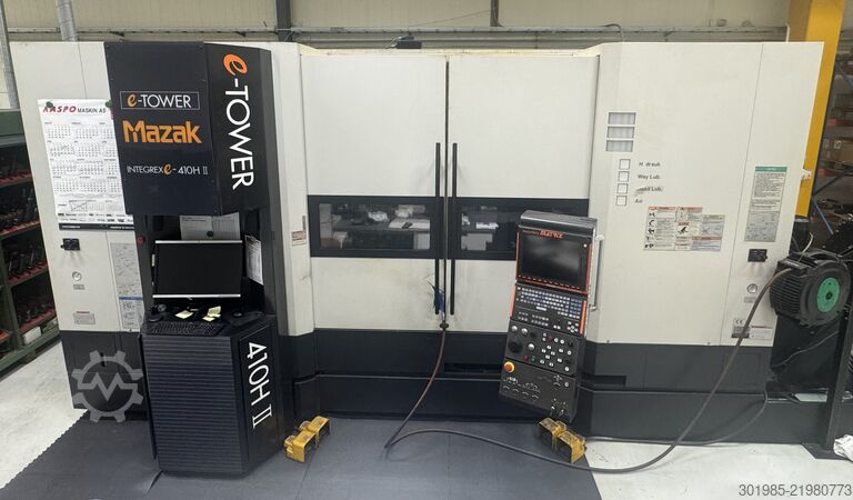 CNC turning and milling center Mazak Integrex e-410h ii