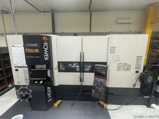 CNC turning and milling center Mazak Integrex e-410h ii