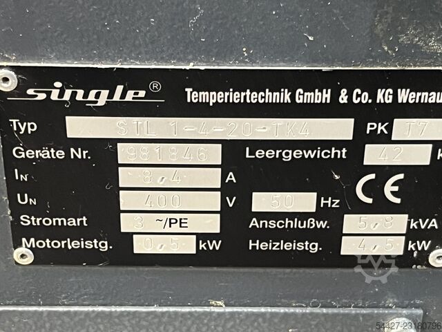  Single STL 1-6-20-TK4