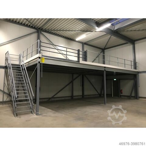 Lagerbühne Eingeschossig / 8.000 x 5.000 mm Tragkraft: 500 Kg / m²