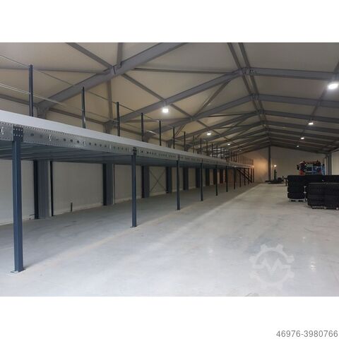 Lagerbühne Eingeschossig / 16.000 x 5.000 mm Tragkraft: 500 Kg / m²