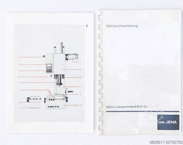 Werkstattmikroskop WEMI Zeiss Jena Werkplaatsmicroscoop WEMI ABBE P 01