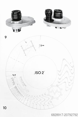 Werkstattmikroskop WEMI Zeiss Jena Werkplaatsmicroscoop WEMI ABBE P 01