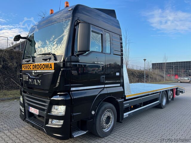 Autotransporter LKW MAN TGX 26.460 / NEW GALVANIZED Tow truck