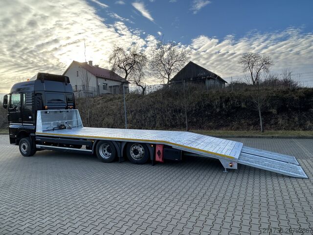Autotransporter LKW MAN TGX 26.460 / NEW GALVANIZED Tow truck