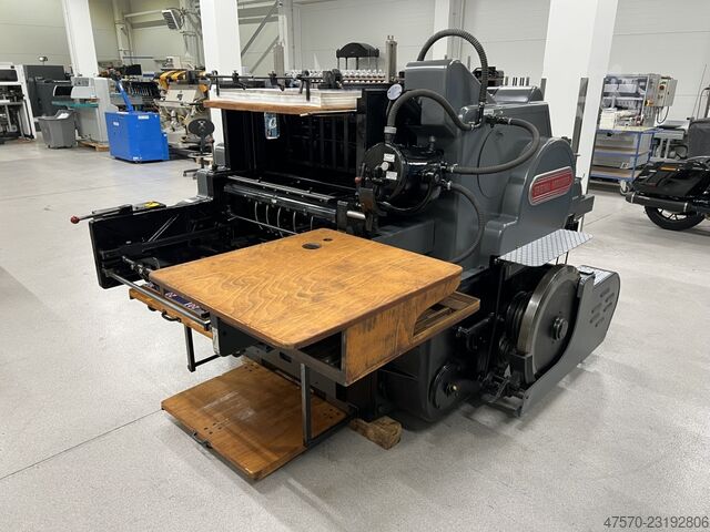 Folding machine Heidelberg Cylinder S 54×72 Automatic Die-Cutting Machine