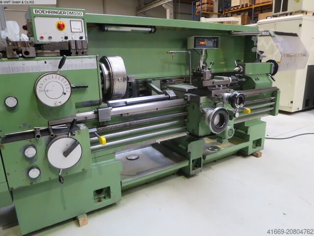 Leit- und Zugspindeldrehmaschine VDF-BOEHRINGER DM 550