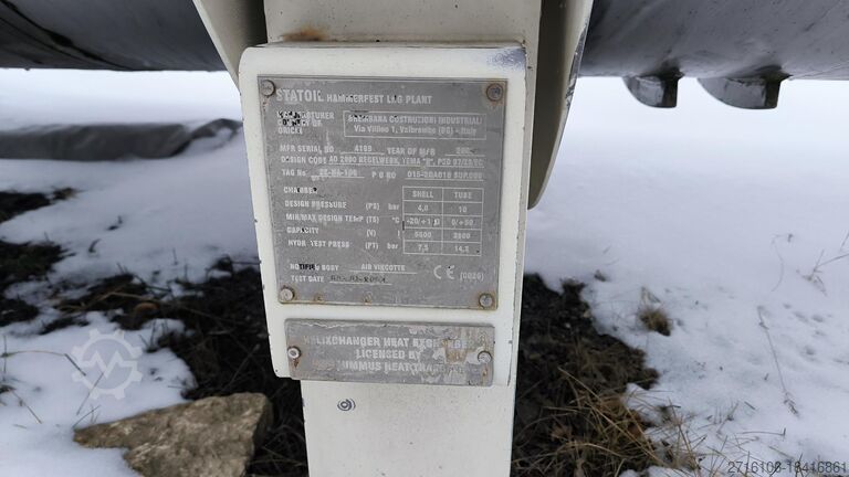 Heat exchanger Statoil Helixchanger Heat Exchanger