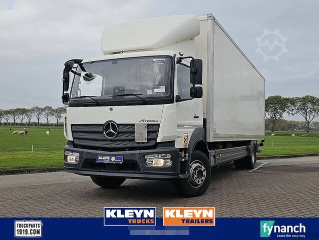 MERCEDES-BENZ ATEGO 1623 L Box Truck, Tail Lift, 16 t, Side Door, Tuck-Away Tail Lift, Camera, Euro  MERCEDES-BENZ ATEGO 1623 L Bakwagen Laadklep 16T Zijdeur Onde...