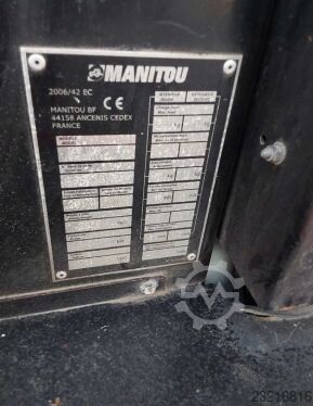 Working platform (self-propelled) Manitou 100 VJR Teleskopmastbühne Elektro 9,85 m