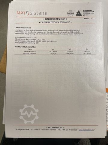 Coordinate measuring machine CMM Leader Miracle