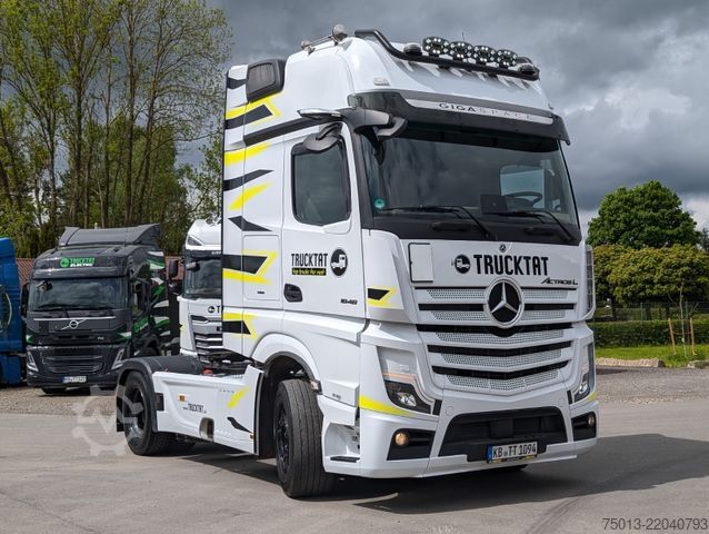 Standard tractor unit MERCEDES-BENZ ACTROS 5 1848 GigaSpace SoloStar, Kipphydraulik