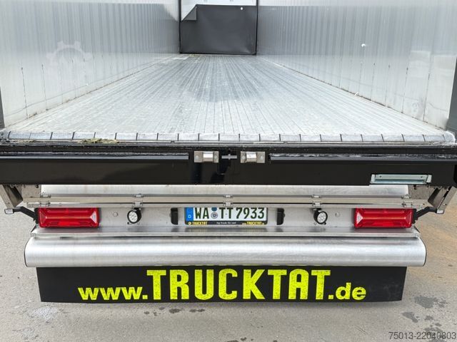 Walking floor semitrailer  TMT 92 cbm, Lift- u Lenkachse, Schutzplane links
