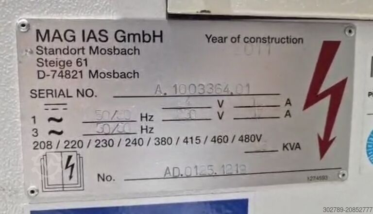 Vertikales Bearbeitungszentrum CINCINNATI CFV-800i