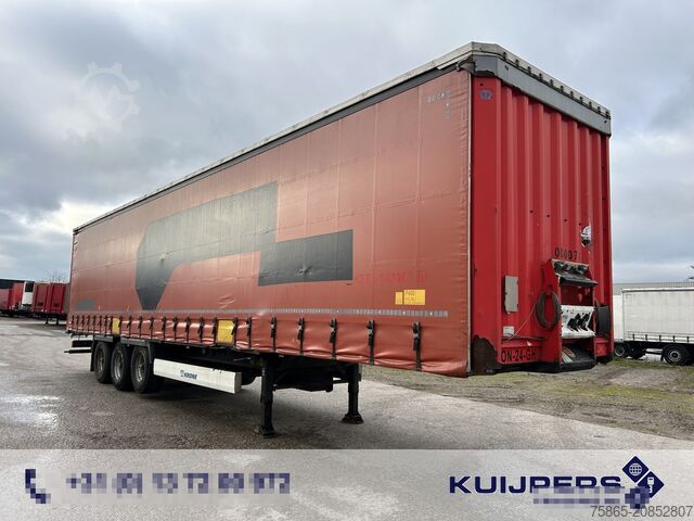 Schiebeplanen Krone Profi Liner / Pritsch - Plane / BPW Trommel / N...