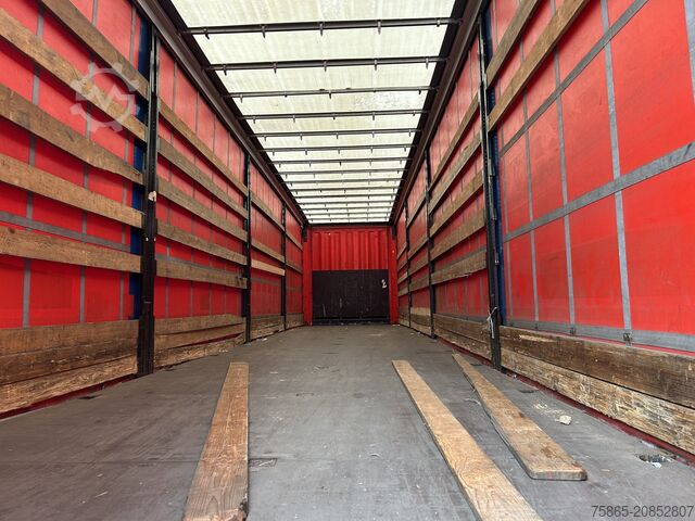 Schiebeplanen Krone Profi Liner / Pritsch - Plane / BPW Trommel / N...