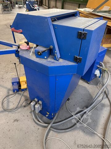 Eckverbindungspresse Schüco Eckverbindungsmaschine