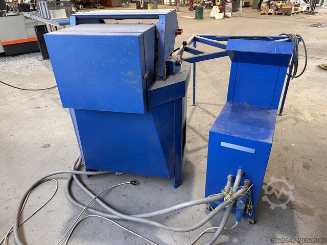 Eckverbindungspresse Schüco Eckverbindungsmaschine