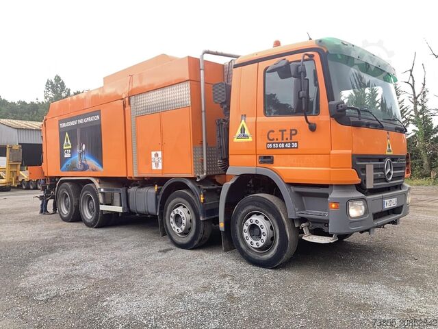 Saugfahrzeug Mercedes-Benz Actros 3241 K 8x4 2004 RSP ESE 32 / 7-2 Double Turbine