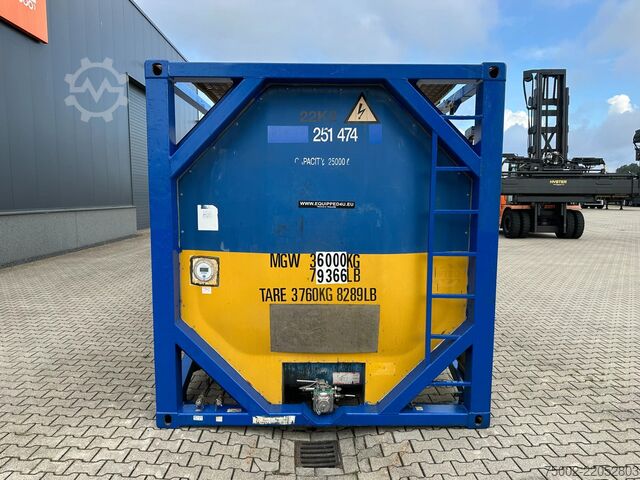 Tank container Welfit Oddy 20FT ISO / 25.010L / 1-COMP  / T11 / 22K2 /  AD...
