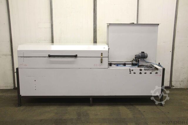 Powder coating plant Braun Vorschub Antrieb