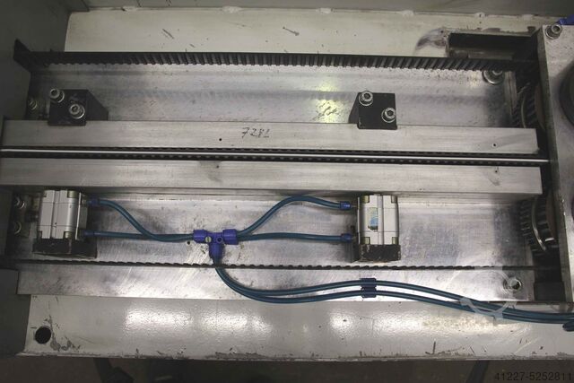 Powder coating plant Braun Vorschub Antrieb