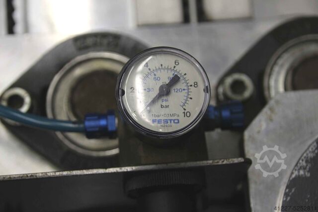 Powder coating plant Braun Vorschub Antrieb