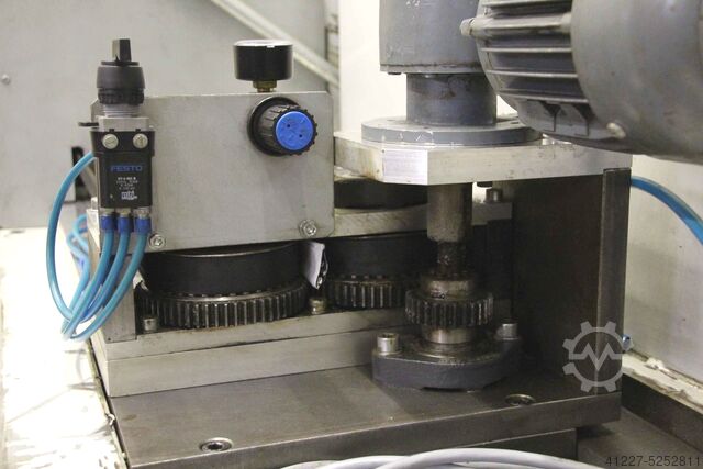 Powder coating plant Braun Vorschub Antrieb