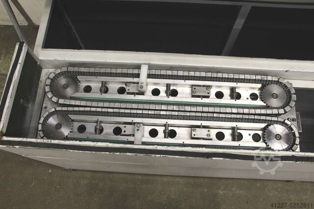 Powder coating plant Braun Vorschub Antrieb