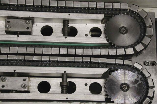 Powder coating plant Braun Vorschub Antrieb