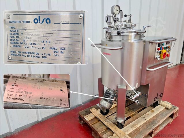 Mobiler Schmelzofen 45 L Olsa -