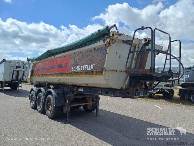 Tipper semitrailer Kögel Kipper Stahlrundmulde 21m³