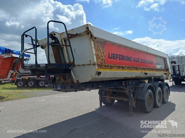 Tipper semitrailer Kögel Kipper Stahlrundmulde 21m³