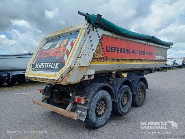 Tipper semitrailer Kögel Kipper Stahlrundmulde 21m³