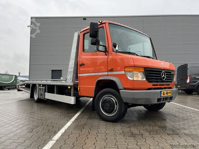 Car transporter Mercedes-Benz Vario 612 D / Car - Machine Transporter 570 cm ...