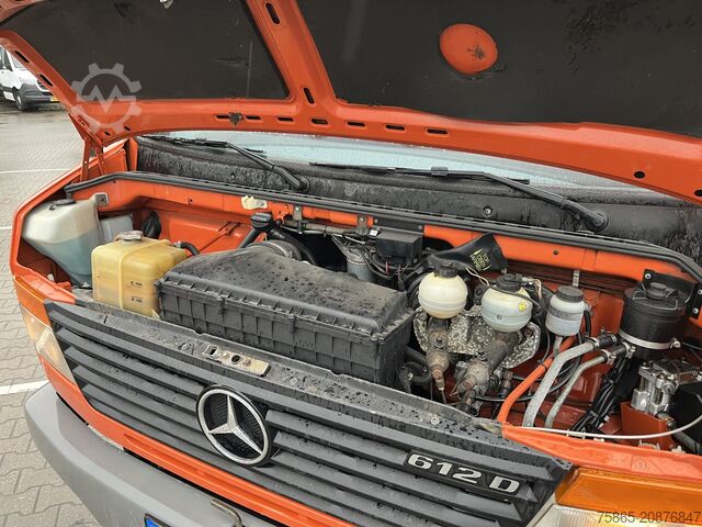 Car transporter Mercedes-Benz Vario 612 D / Car - Machine Transporter 570 cm ...