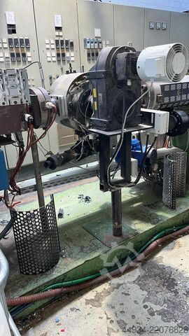 ES 120 granulation line with laser filter FBM, Kitech ES 120